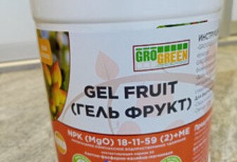 Удобрение GroGreen Gel Fruit